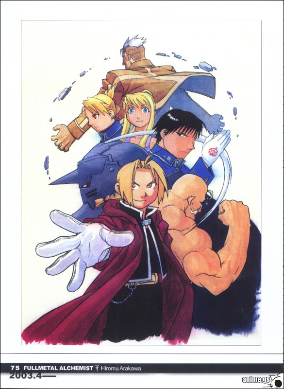 Otaku Gallery  / Art Books / Full Metal Alchemist - Artbook / 067.jpg